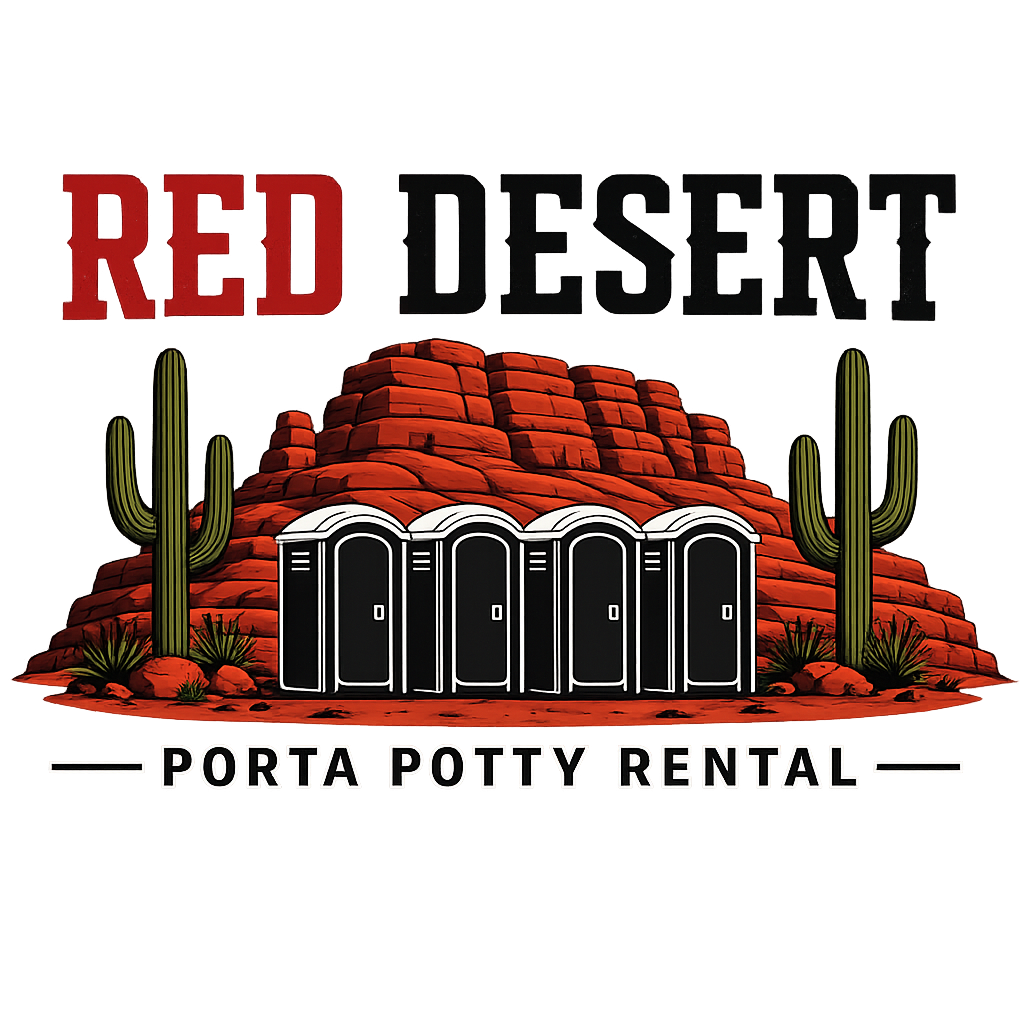 Red Desert Porta Potty Rental logo